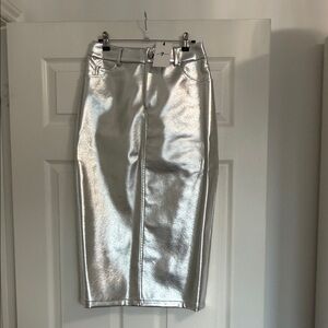 NWT 7 For All Mankind MIDI Skirt